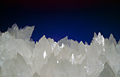 Macrophotograph of crystals of calcite