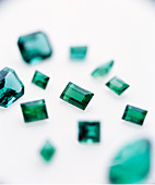 Emerald gemstones