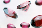 Garnet gemstones