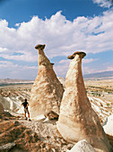 Hoodoo rock formations