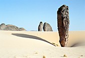 Eroded sandstone pillar