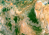 Glen Canyon,satellite image