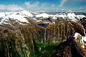 Southern Falls,New Zealand