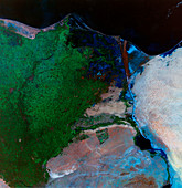 River Nile Delta and Suez Canal