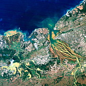 Betsiboka estuary,Madagascar