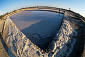 Salt evaporation ponds