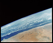 Somalia seen from Space Shuttle