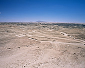 The moonscape desert