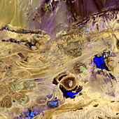 Great Salt Desert,satellite image