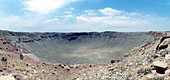 Meteorite crater