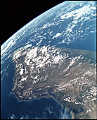 Madagascar from Space Shuttle