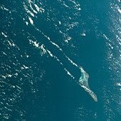 Christmas Island seen from space