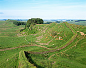 Hadrian's Wall in summer