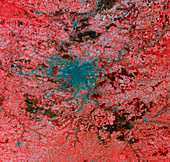 Landsat image of Paris