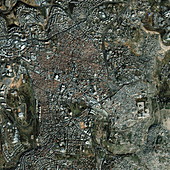 Jerusalem,satellite image