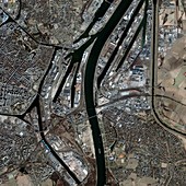 Strasbourg,France,satellite image