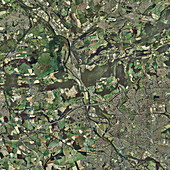 Cardiff,aerial photograph