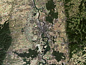 Mannheim,satellite image