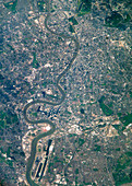 London from the ISS