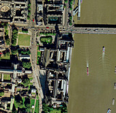 Palace of Westminster,London,aerial