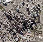 Houston,Texas,USA,satellite image