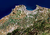 Algiers,Algeria,satellite image