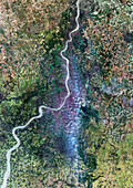 Kolkata,India,satellite image