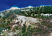 Caracas,Venezuela,satellite image