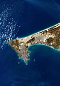 Dakar,Senegal,satellite image