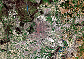 Madrid,satellite image