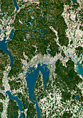 Oslo,satellite image