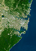 Sydney,satellite image