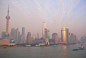 Air pollution over Shanghai,China