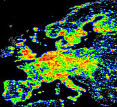 European light pollution