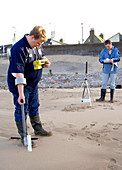 Coastal radiation monitoring