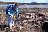 Coastal radiation monitoring