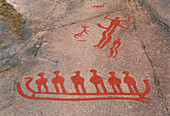 Nordic Bronze Age petroglyph