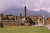Temple of Jupiter ruins,Pompeii