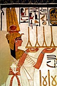 Queen Nefertari offering fabric