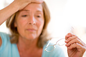 Headache caused by bad eyesight