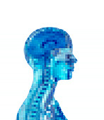 Brain,computer artwork