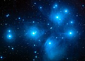 Pleiades star cluster (M45)