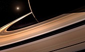 Saturn's rings,artwork