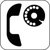 Telephone symbol,artwork
