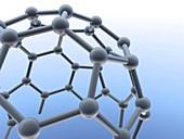 Buckminsterfullerene molecule