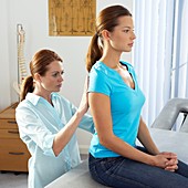 Chiropractic examination