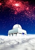 Arctic observatory,artwork