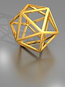 Icosahedral structure,artwork