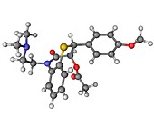 Diltiazem molecule