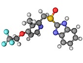 Lansoprazole drug molecule